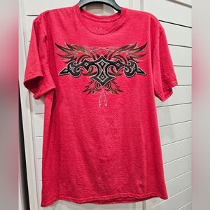 Mens XL red Tee